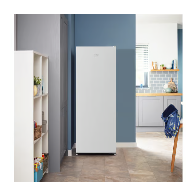 Beko LSG4545W Freestanding Tall Larder Fridge - White