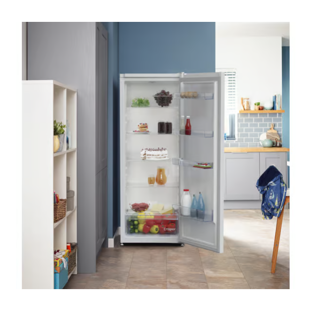 Beko LSG4545W Freestanding Tall Larder Fridge - White