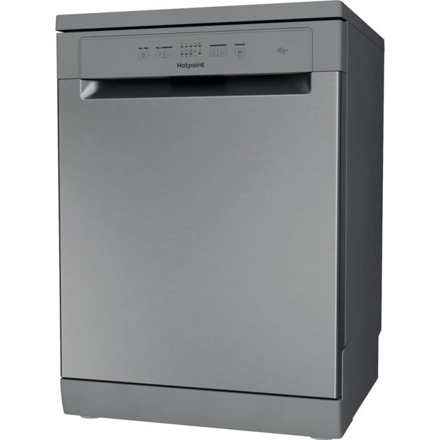 Hotpoint Full Size Freestanding Dishwasher - Inox - 14 Place Settings  - E rated - H2F HL626 X UK