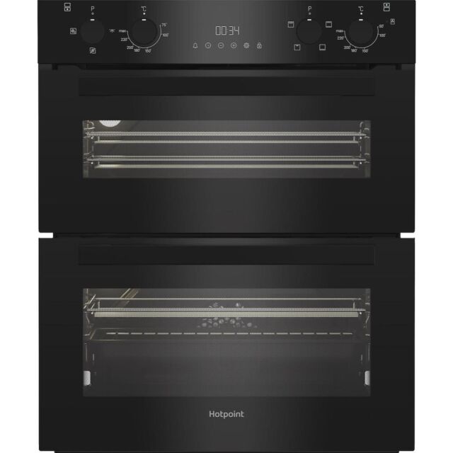 Hotpoint DUH12G1B Built-In Double Oven - Black