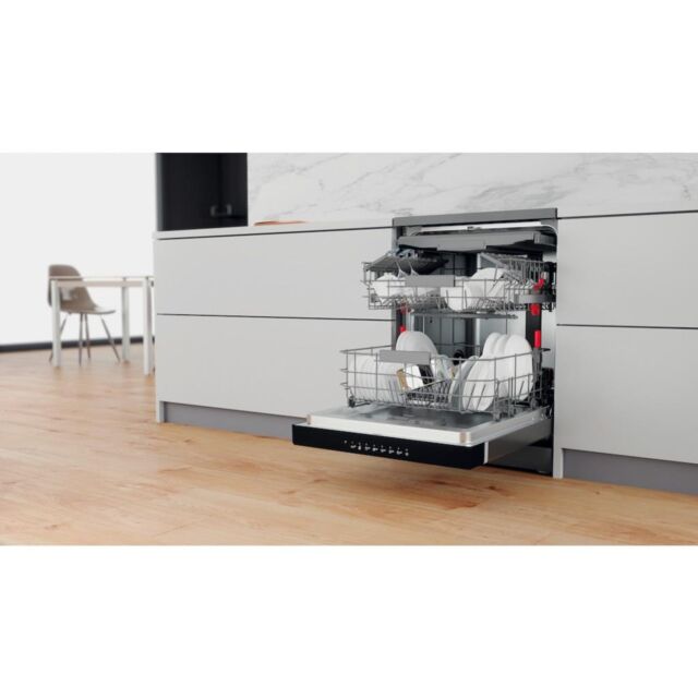 Whirlpool WFC 3C33 PF X UK Supreme Clean Dishwasher - Stainless Steel