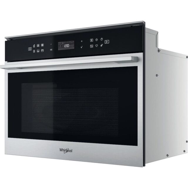 Whirlpool W7 MW461 UK W Collection Built-In Microwave Oven - Stainless Steel