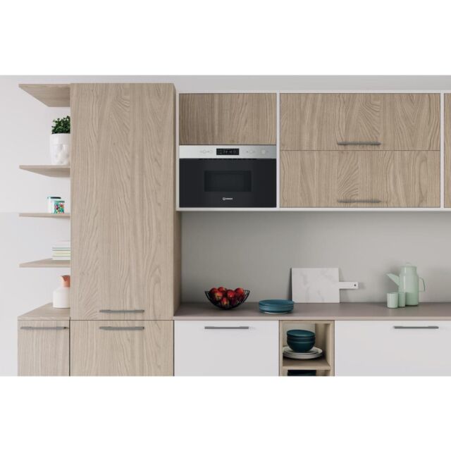 Indesit IM K12 XUK Built-In Microwave with Grill