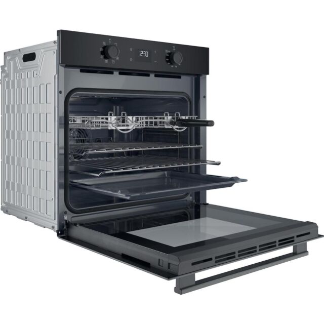 Hotpoint HO455HZBUK Class 2 60cm Built-In Single Multifunction Oven with Multiflow and Easy Grill