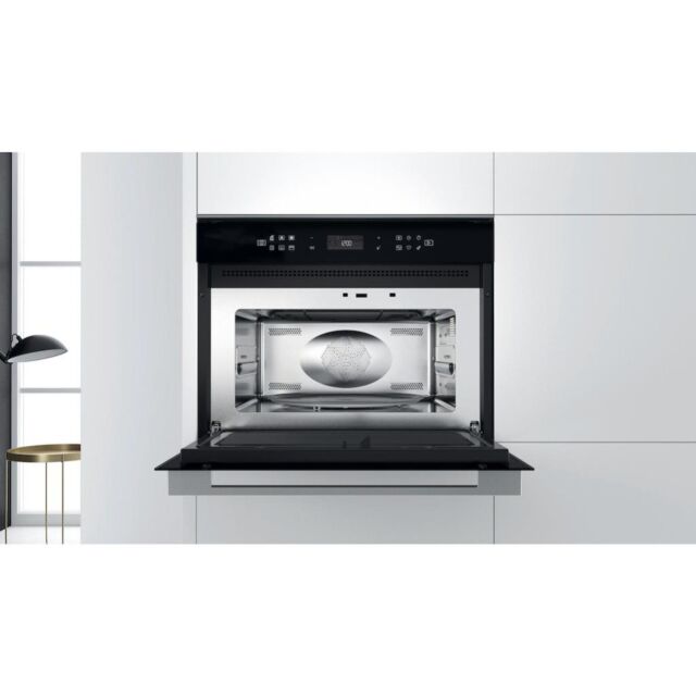 Whirlpool W7 MW461 UK W Collection Built-In Microwave Oven - Stainless Steel