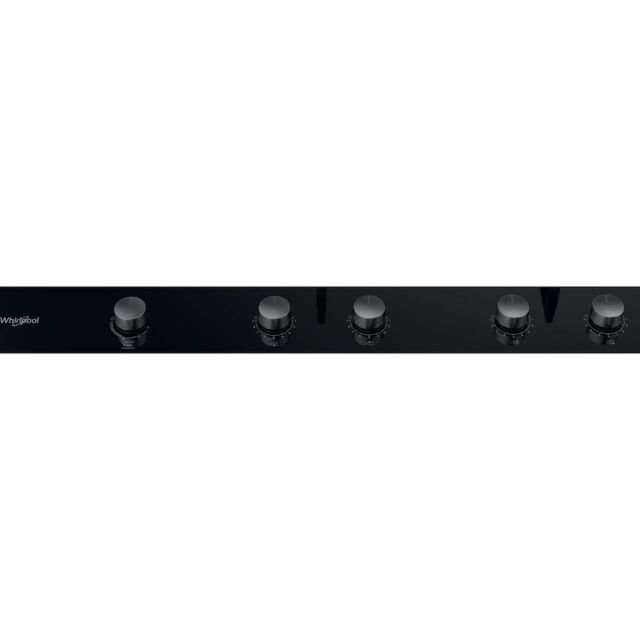 Whirlpool GOWL 958/NB W Collection Gas Hob 5 Burners 90cm - Black