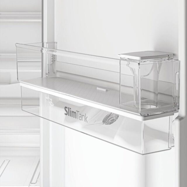 Hotpoint HPKH 1261W XBR4UK Freestanding 50/50 No Frost Fridge Freezer with Water Dispenser - Black