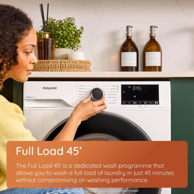 Hotpoint HP105ACAREUK Fabric Care Pro Freestanding 10kg 1400rpm Washing Machine with HomeWhiz