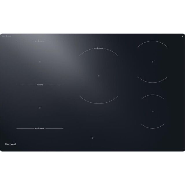 Hotpoint HTX8017DCF2 HeatControl 80cm Induction Hob with CleanProtect