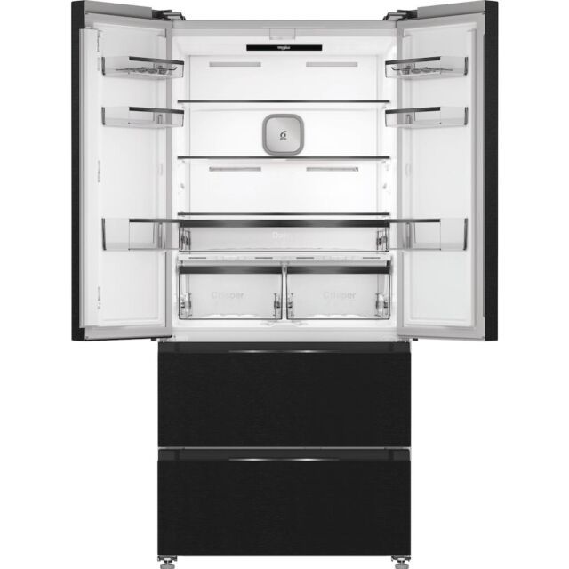 Whirlpool WHG2 6513 XK4UK Dual No Frost American Fridge Freezer with Fresh Lock