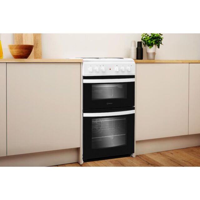 Indesit ID5E92KMW/UK Cooker - White