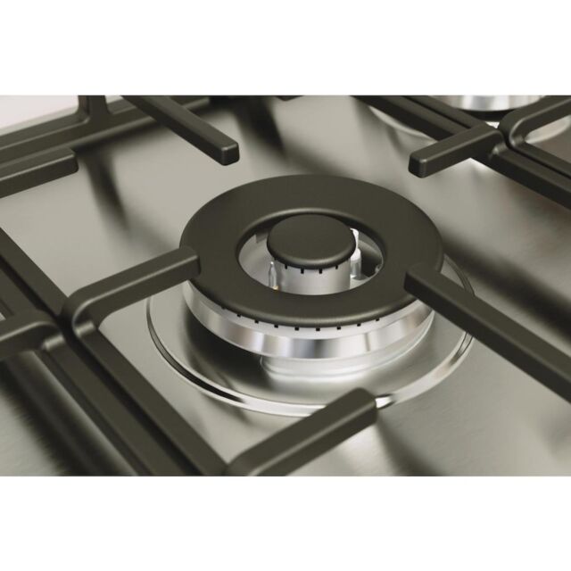 Indesit THP 751 W/IX/I 1 5-Burner Gas Hob