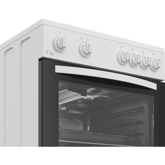Indesit I6GGMMWUK Freestanding 60cm Gas Single Cooker - White