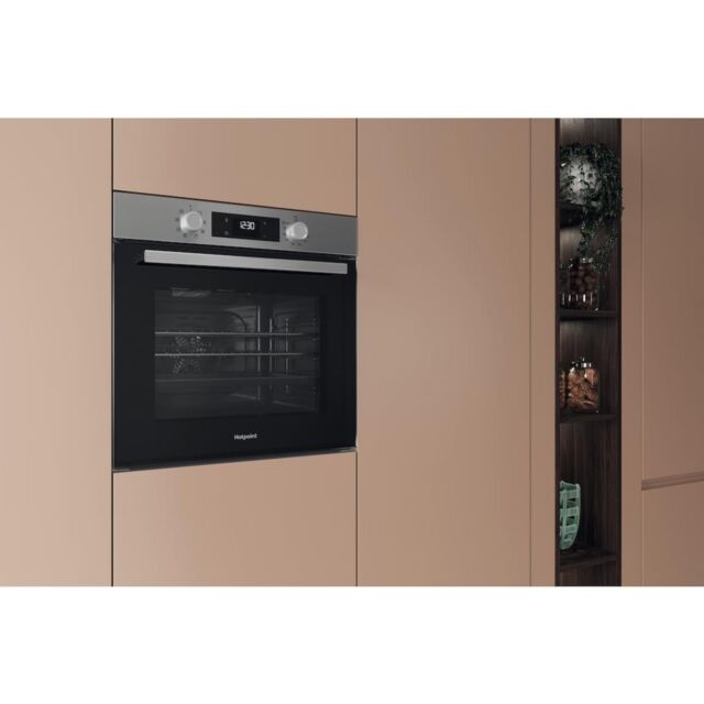 Hotpoint HO255HXUK Built-In Single Oven - Inox