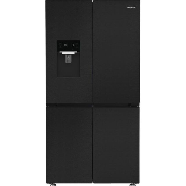 Hotpoint HPGF6564XK4UK Total No Frost American Fridge Freezer with Fresh Shield - Dark Inox