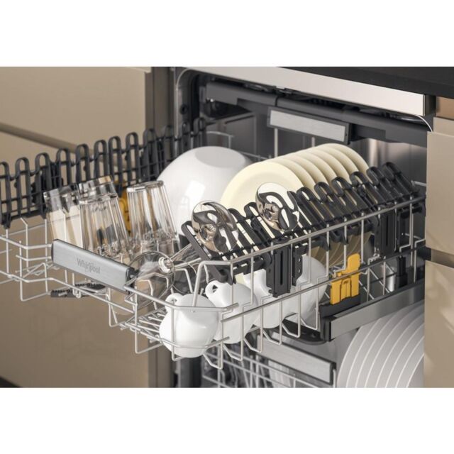 Whirlpool W7F HS51 AX UK Freestanding Dishwasher - Stainless Steel