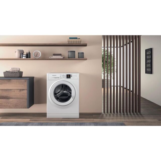 Hotpoint NSWF 846 W UK Anti-Stain 8kg 1400rpm Washing Machine - White