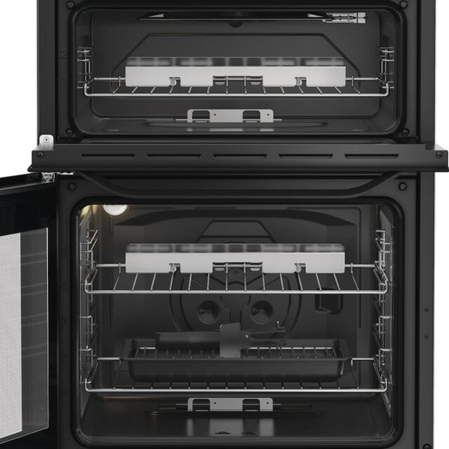 Hotpoint HTG6GDCB1 Freestanding 60cm Gas Double Cooker