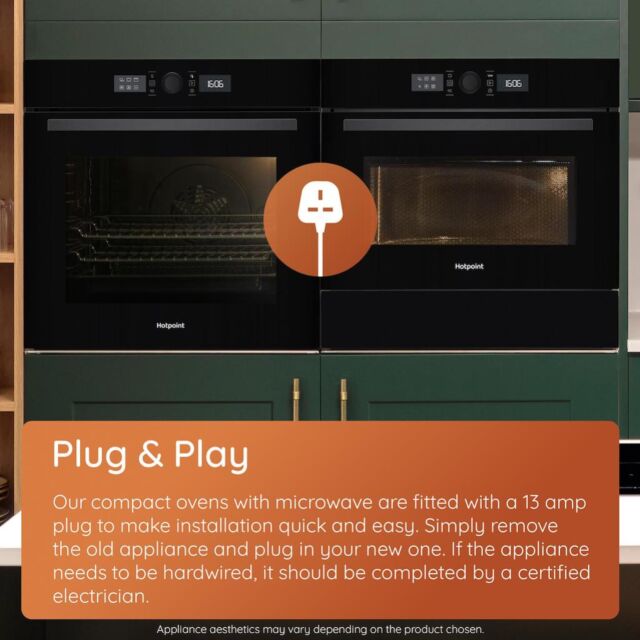 Hotpoint HPMK12CXUK Built-In Microwave - Stainless Steel