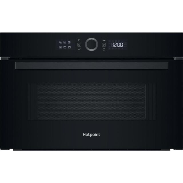 Hotpoint HMD44MBUK Built-In Microwave Oven and Grill - Black