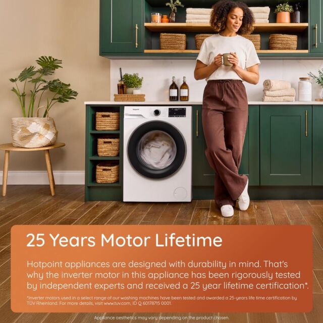 Hotpoint HP105GACARE Freestanding Fabric Care 10kg 1400rpm Washing Machine - Graphite