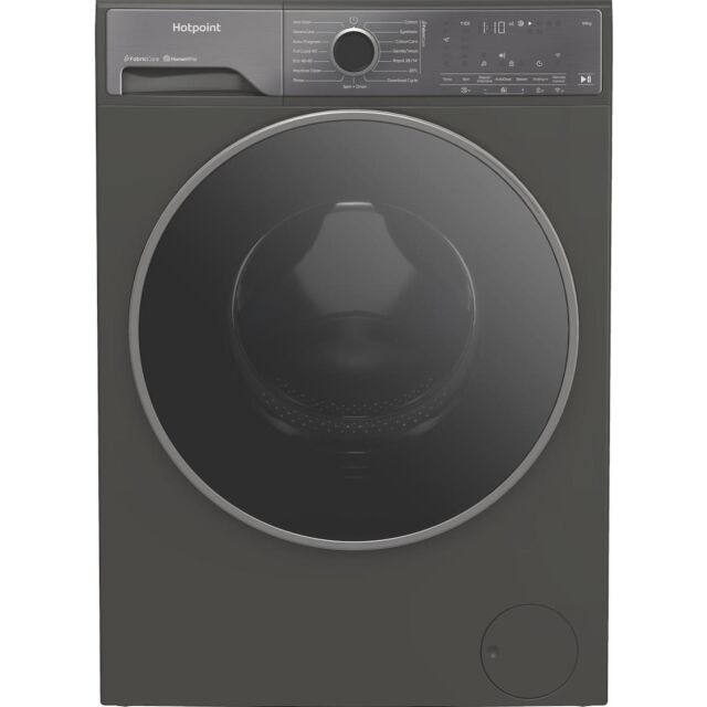 Hotpoint HP105GACARE Freestanding Fabric Care 10kg 1400rpm Washing Machine - Graphite