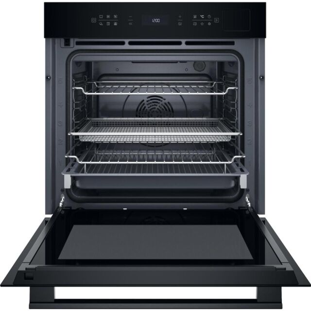 Hotpoint HOI6A8PT1SBUK Built-In Single Pyrolytic Oven with ActiveMultiflow and ActiveSteam - Black