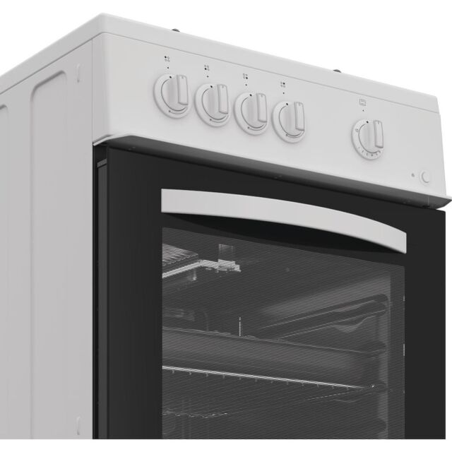 Indesit I5G1KMW Freestanding 50cm Gas Cooker - White
