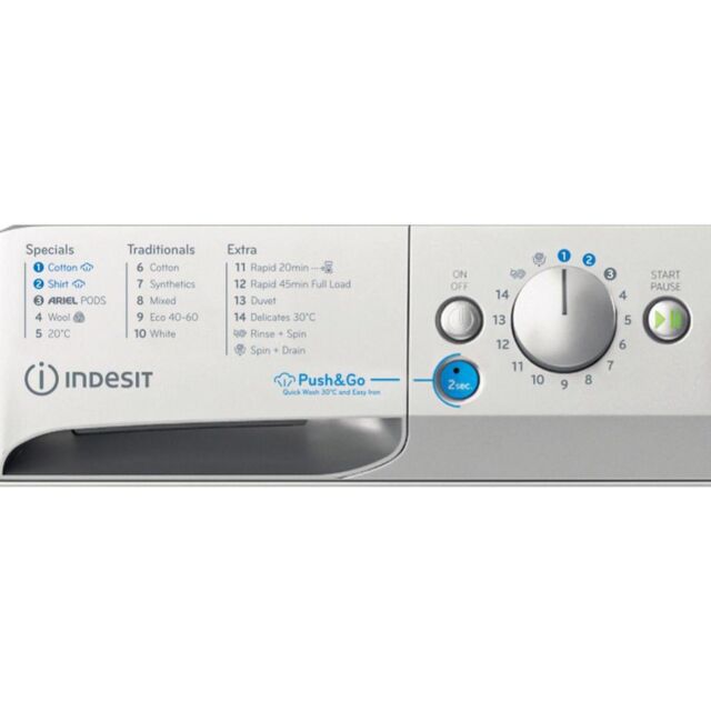 Indesit BWE 71496X SV UK Freestanding 7kg Washing Machine