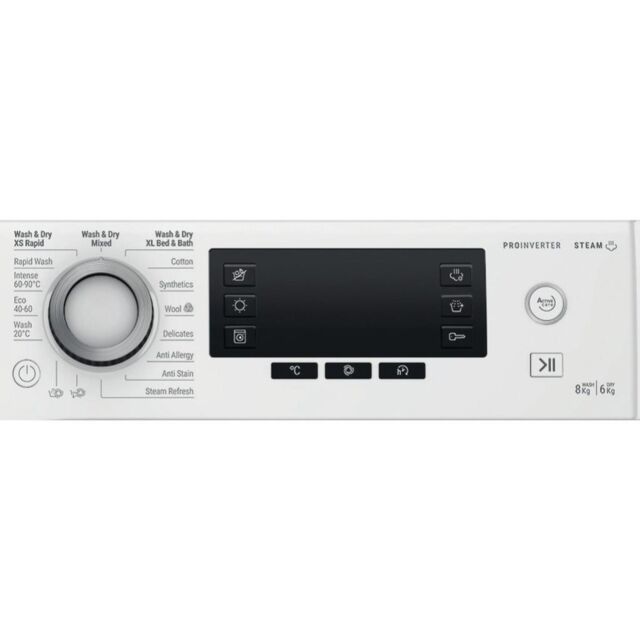 Hotpoint NDD86448WDAUK ActiveCare 8+6kg Freestanding Washer Dryer - White