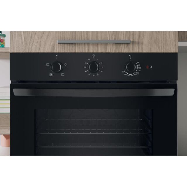 Indesit IO 232H B UK Built-In Single Oven - Black