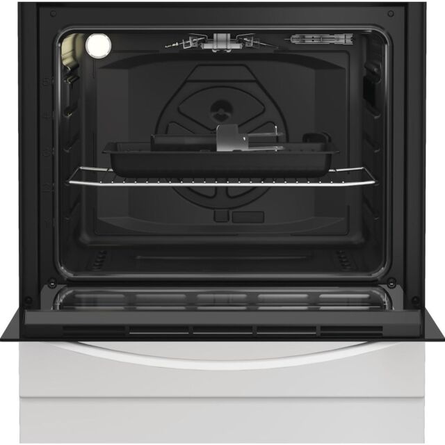 Indesit I6GGMMWUK Freestanding 60cm Gas Single Cooker - White