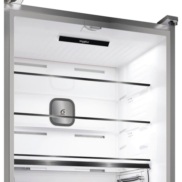 Whirlpool WHG2 6513 XK4UK Dual No Frost American Fridge Freezer with Fresh Lock
