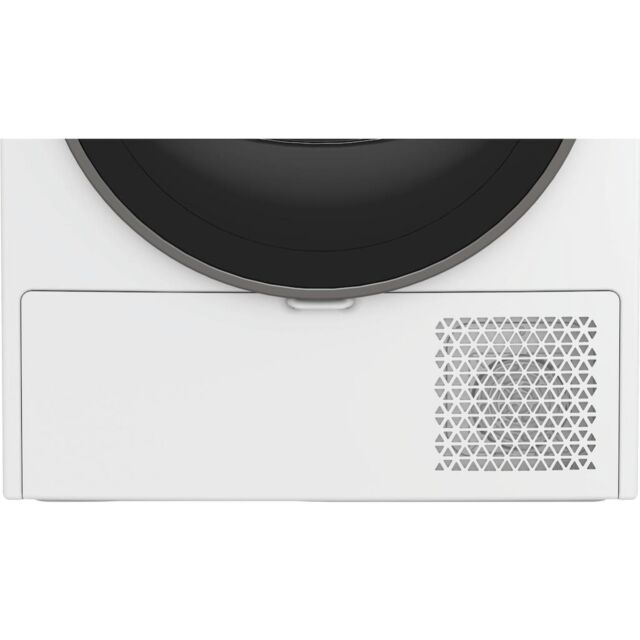 Hotpoint CHD84MWBSUK Fabric Care Freestanding 8kg Heat Pump Tumble Dryer with HomeWhiz