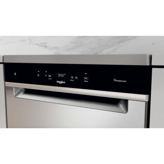 Whirlpool WFC 3C33 PF X UK Supreme Clean Dishwasher - Stainless Steel