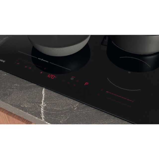 Hotpoint HTX6014DCF HeatControl 60cm Induction Hob with CleanProtect