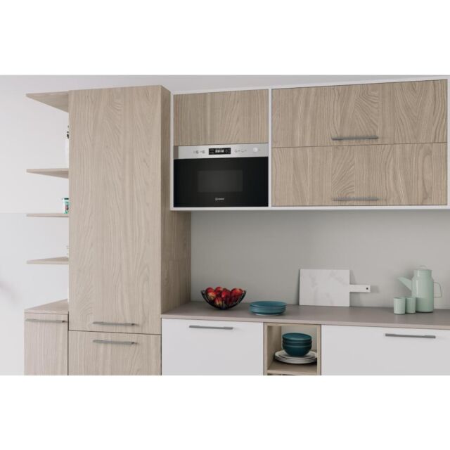 Indesit IM K12 XUK Built-In Microwave with Grill