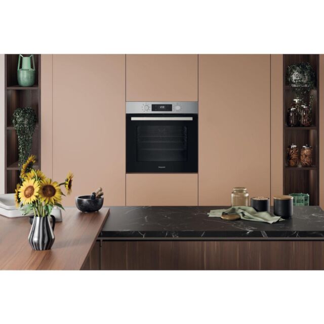Hotpoint HOM255CXUK Built-In Single Oven - Inox