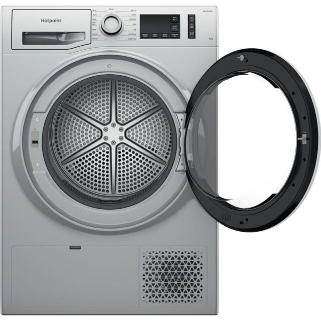 Hotpoint CreaseCare Heat Pump Tumble Dryer - Silver - 8kg - A++ Rated - NT M11 82SSK UK