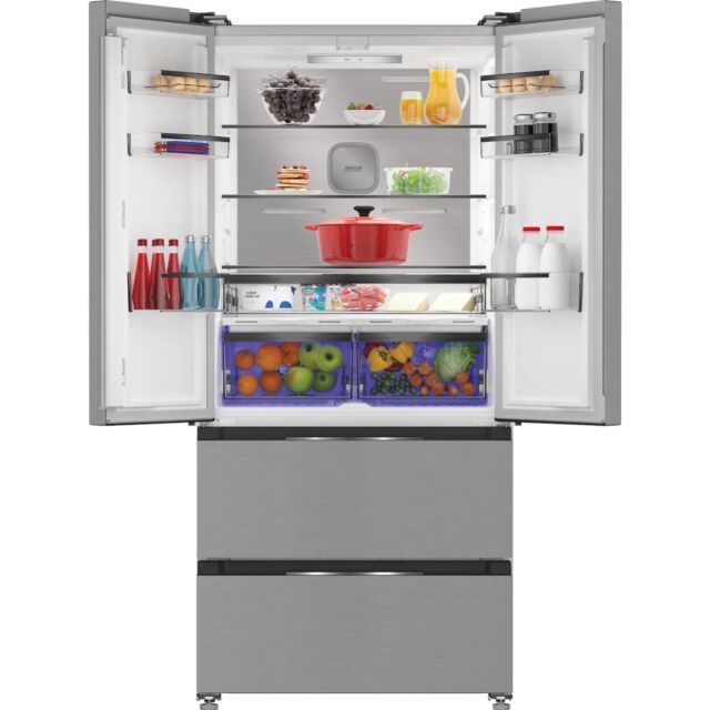 Hotpoint HPG26513XBR4UK Dual No Frost American Fridge Freezer with VitalCare - Dark Inox