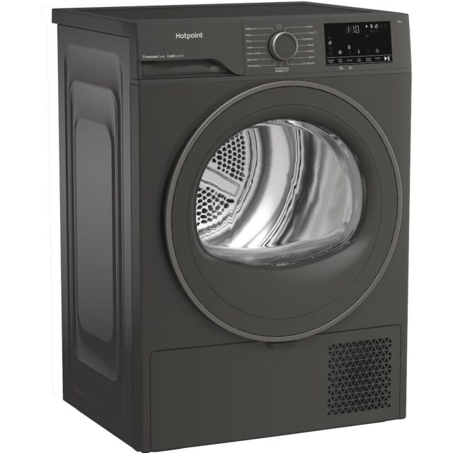 Hotpoint CHSD82MGGUK Freestanding 8kg Heat Pump Tumble Dryer with PetHairCare