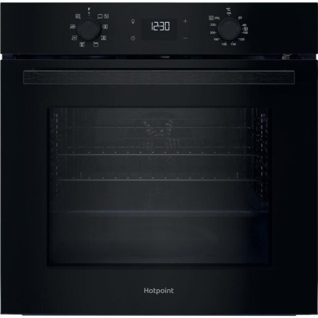 Hotpoint HO475PBUK Built-In Single Oven - Black