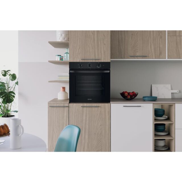 Indesit IO 232H B UK Built-In Single Oven - Black