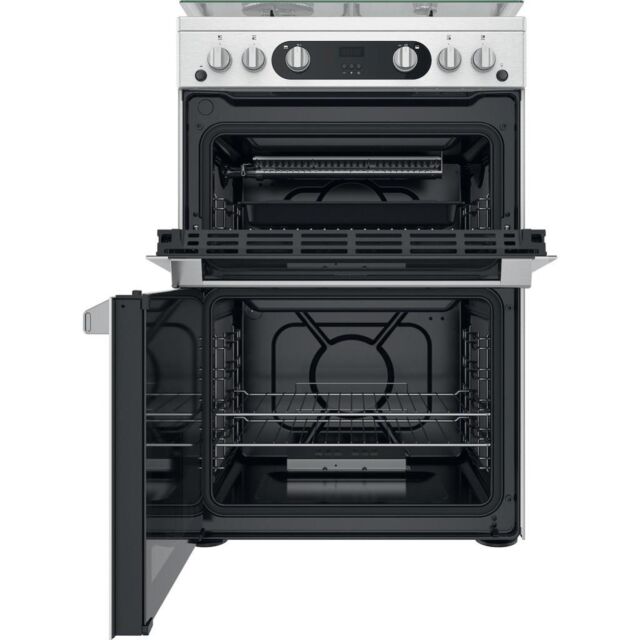Hotpoint HDM67G0C2CX/U Double Cooker - Inox