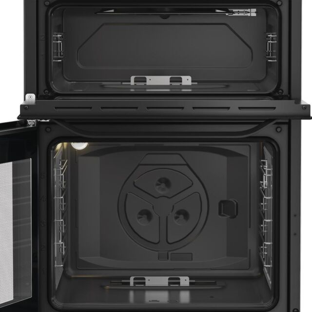 Hotpoint HTG6GDCB1 Freestanding 60cm Gas Double Cooker
