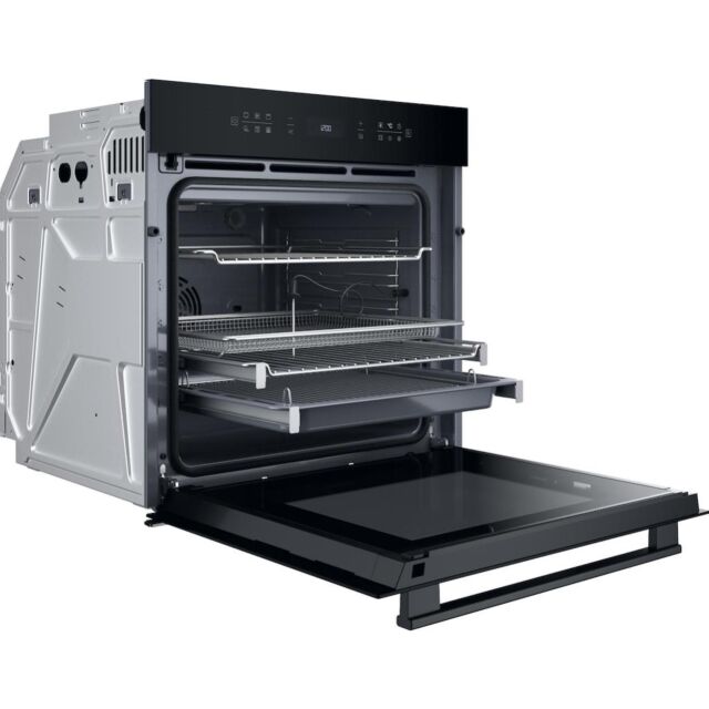 Hotpoint HOI68PPT2SBUK Built-In Single Pyrolytic Oven with ActiveMultiflow and Air Fry - Black
