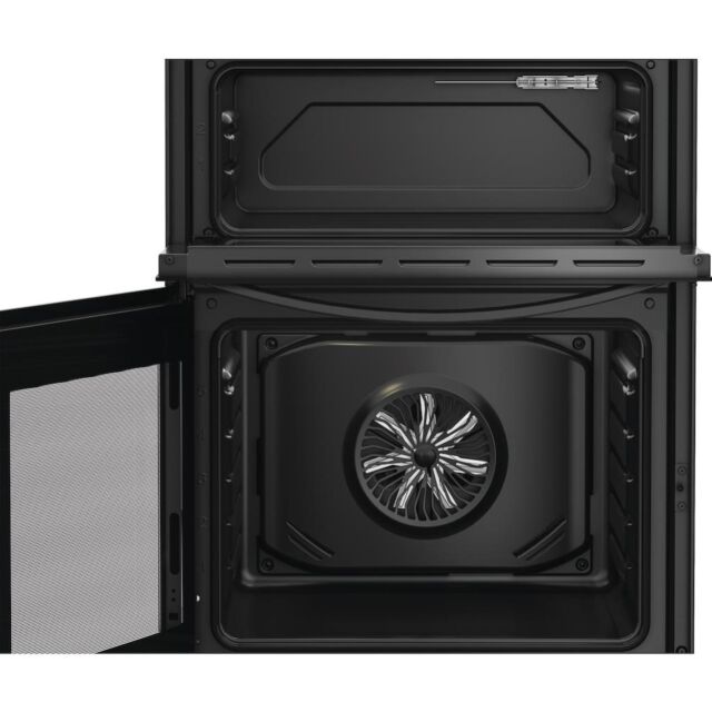 Indesit ITE6VMB Freestanding 60cm Electric Cooker with Ceramic Hob