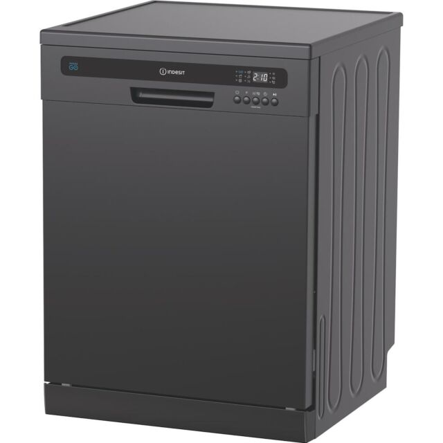 Indesit IN2FE13CNO7BUK Push&Go Freestanding Full Size Dishwasher with 13 Place Settings