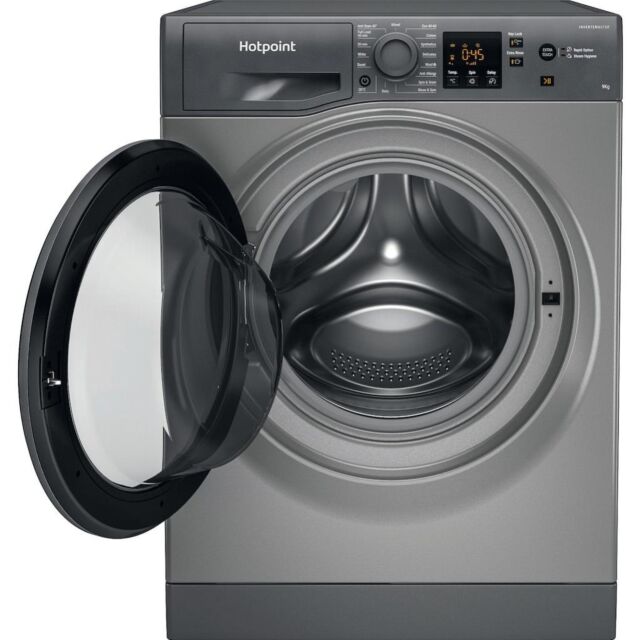 Hotpoint NSWF 946 GG UK Anti-Stain 9kg 1400rpm Washing Machine - Graphite