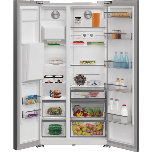 Whirlpool WHG26573WX4UK American Style Fridge Freezer
